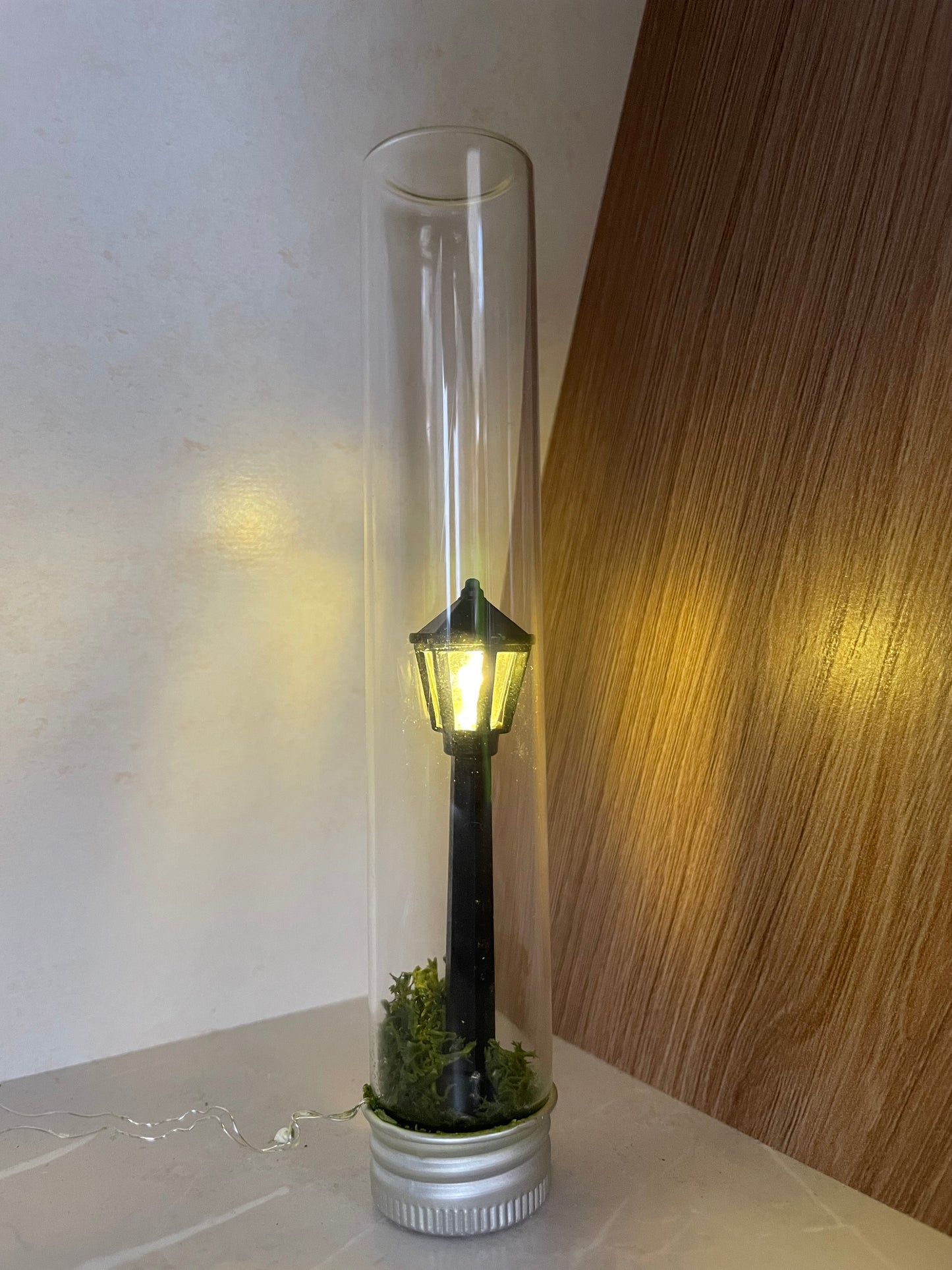 Pouličná lampa dekorácia