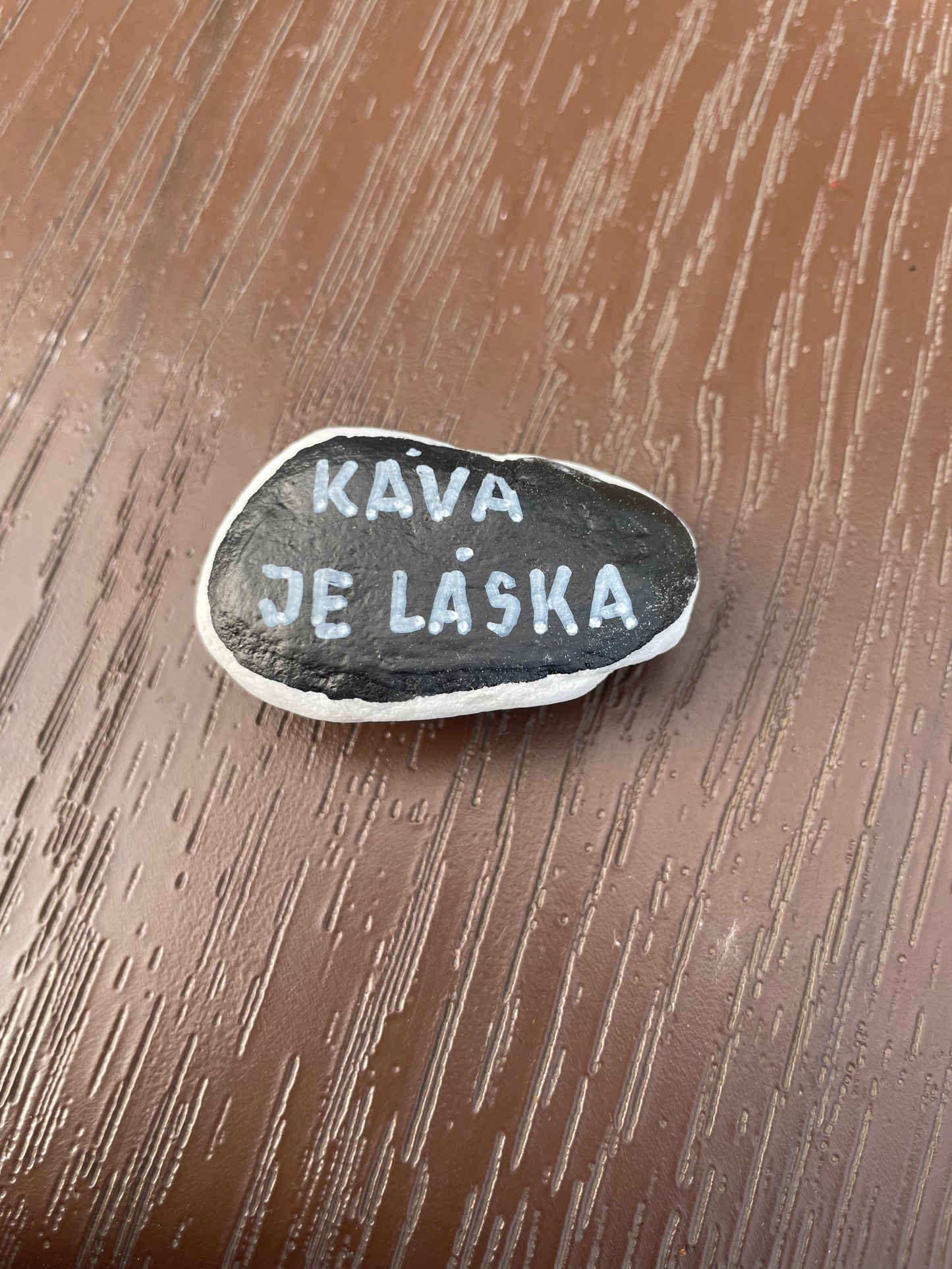 Kamienky s nápisom