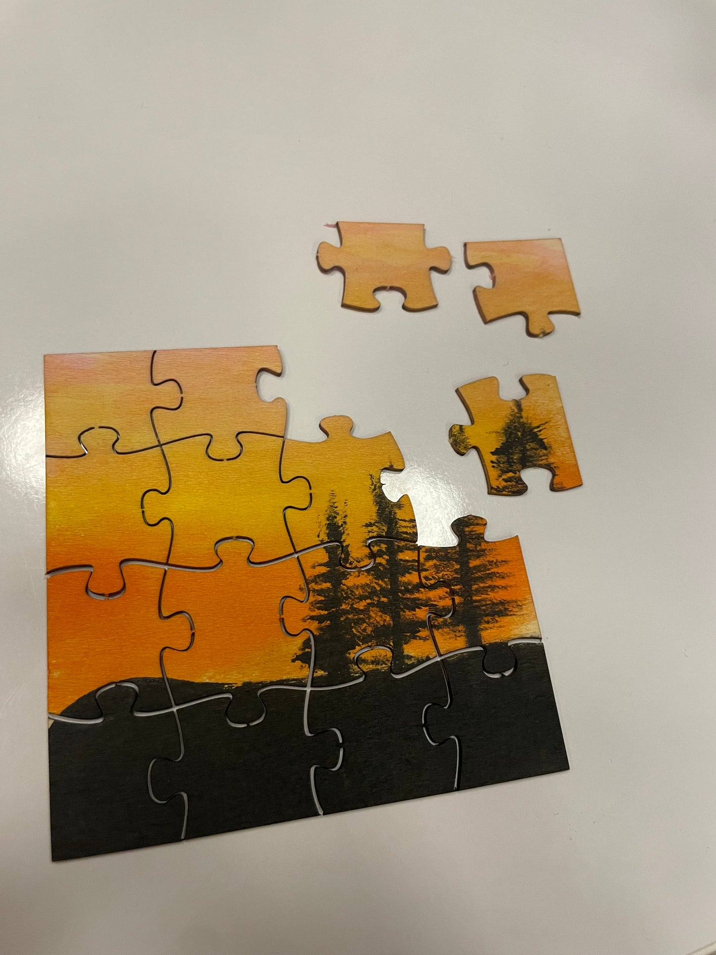 Maľované Puzzle