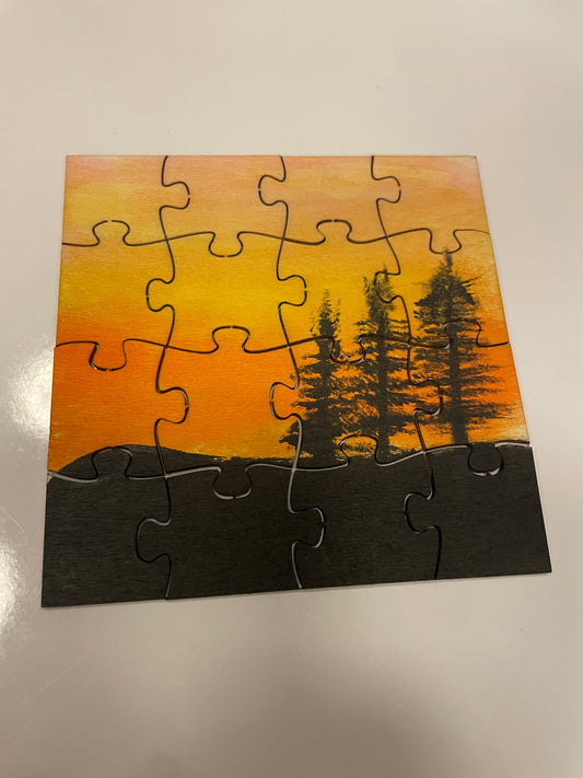Maľované Puzzle