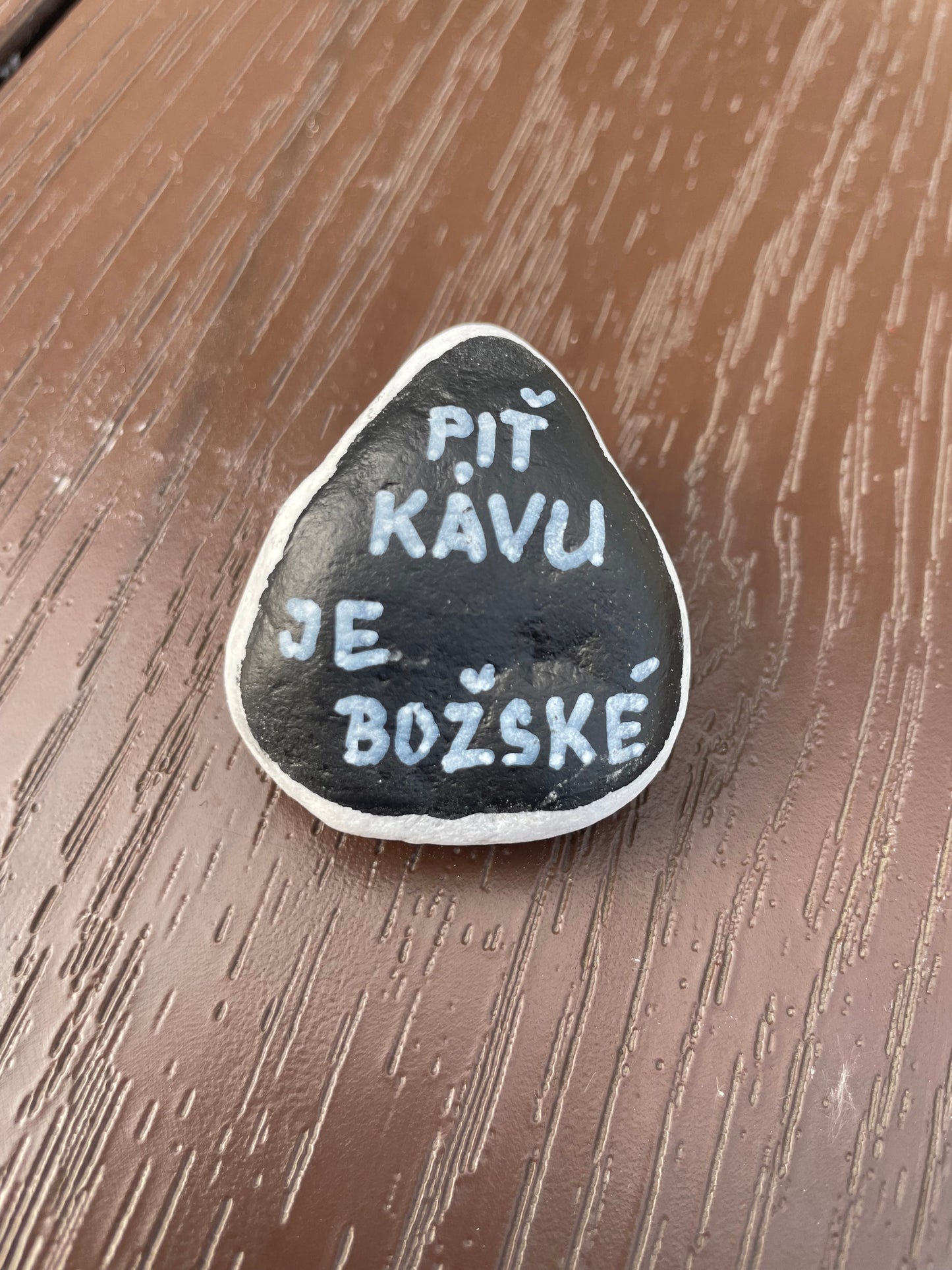 Kamienky s nápisom
