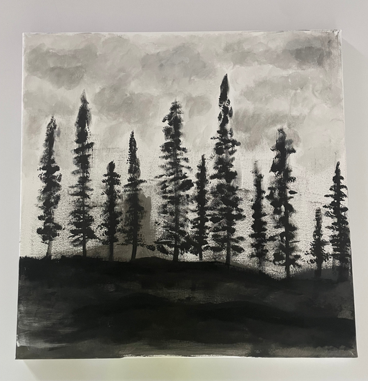 Maľované obrazy 50x50cm